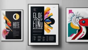 In poster nghệ thuật với công nghệ in UV chống phai màu