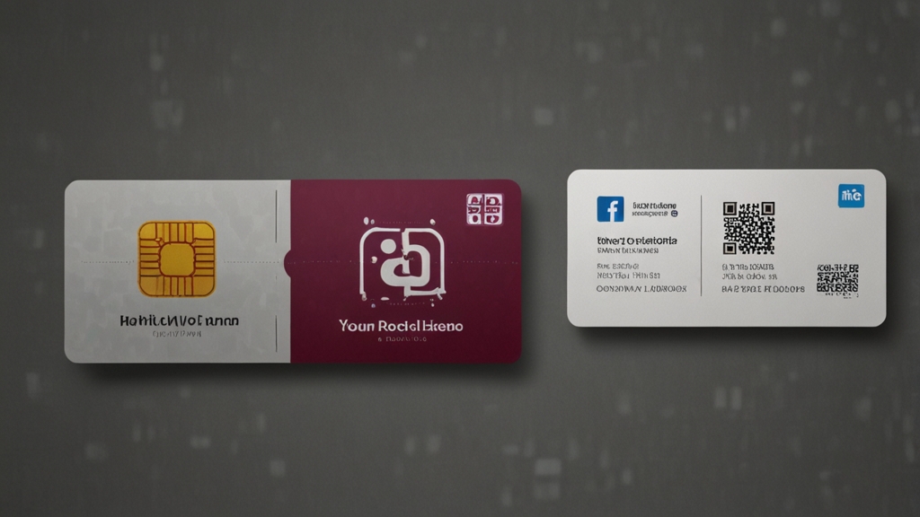 "Name card NFC thiết kế hiện đại, thông minh."