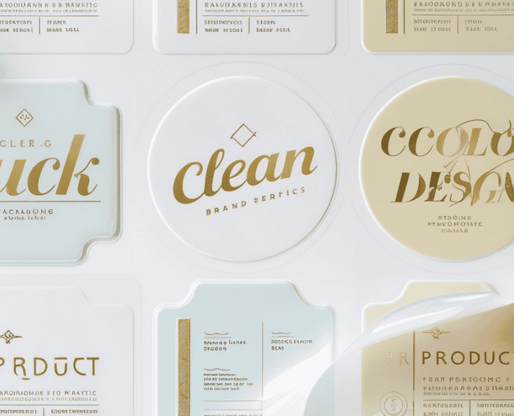 Tem nhãn decal nhựa bền đẹp, chống nước, dính tốt trên chai nhựa, hộp thực phẩm.