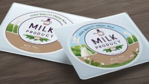 Tem decal sữa cán bóng/mờ giúp bảo vệ bề mặt tem, tăng độ bền và thẩm mỹ cho sản phẩm.