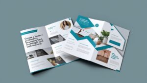 Tờ rơi gấp 2 in offset chất lượng cao