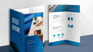 Tờ rơi gấp 2 với nội dung sáng tạo, thiết kế độc đáo